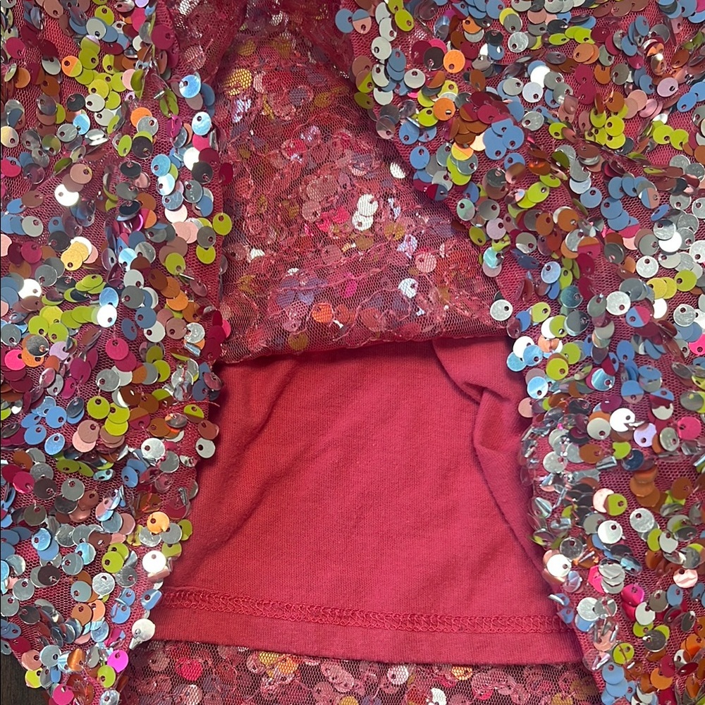 ✨Garanimals 365 Rainbow Sequin Top & Skirt Set – Size 4T✨ - Picture 7 of 8